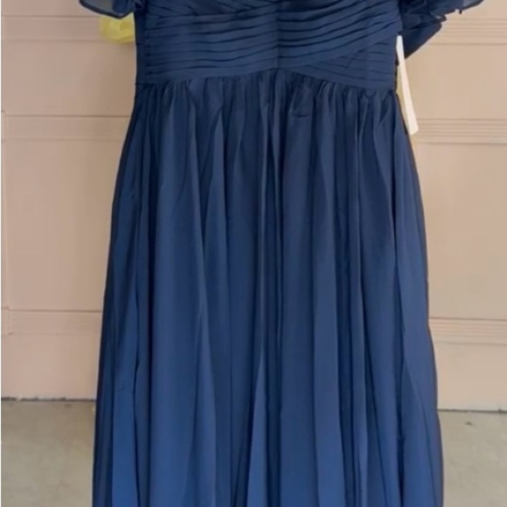 Chic Navy Blue Maxi Dress